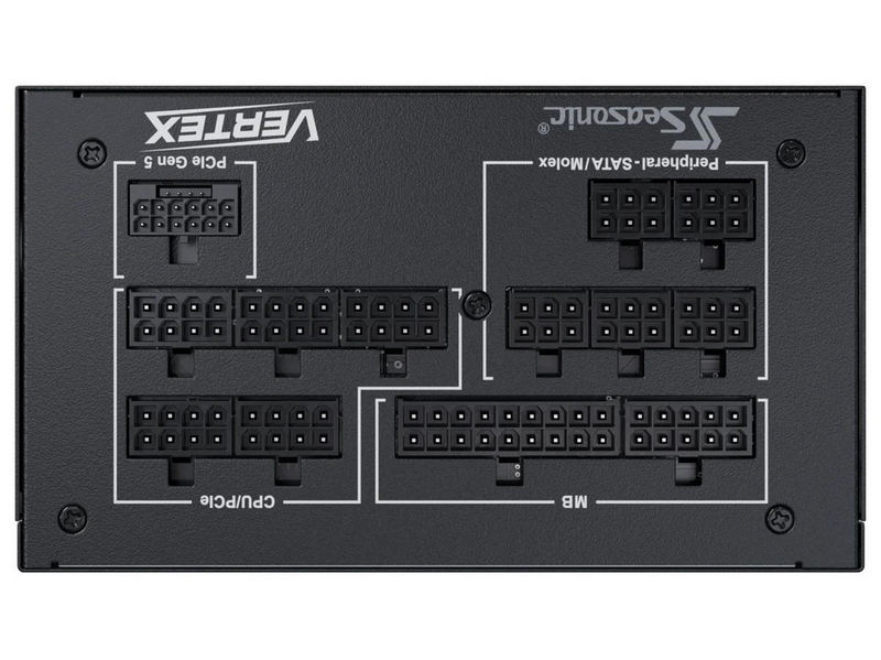 Seasonic Vertex GX 1200 Netzteile - 1200 Watt - 135 mm - ATX 3.1 - 80 Plus Gold