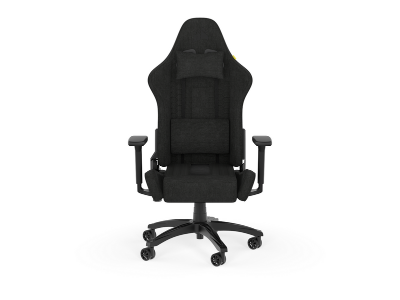 Corsair TC100 Relaxed Fabric Gaming Stuhl - Schwarz - Stoff - Bis zu 120 kg
