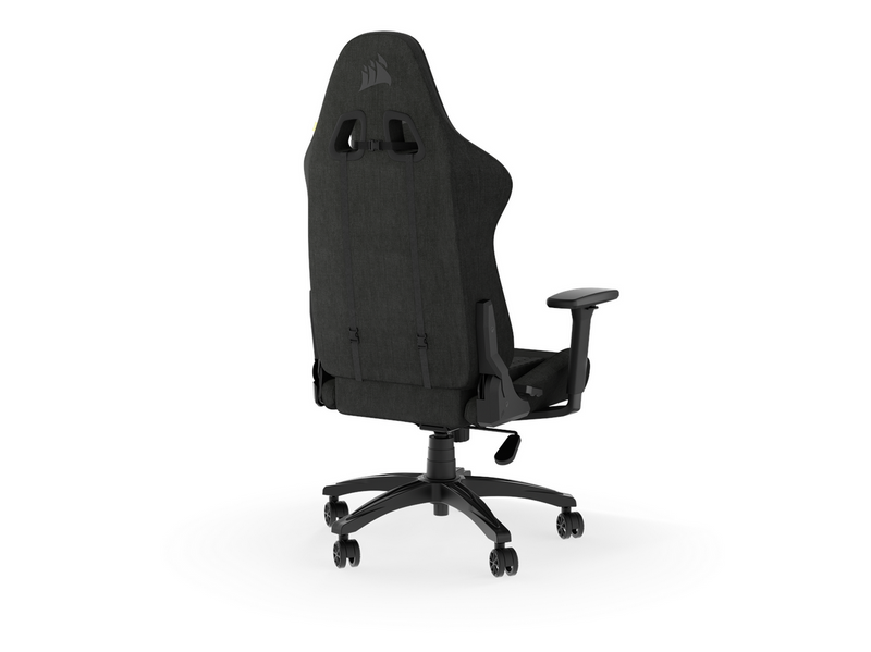 Corsair TC100 Relaxed Fabric Gaming Stuhl - Schwarz - Stoff - Bis zu 120 kg