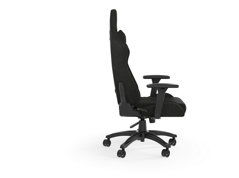 Corsair TC100 Relaxed Fabric Gaming Stuhl - Schwarz - Stoff - Bis zu 120 kg