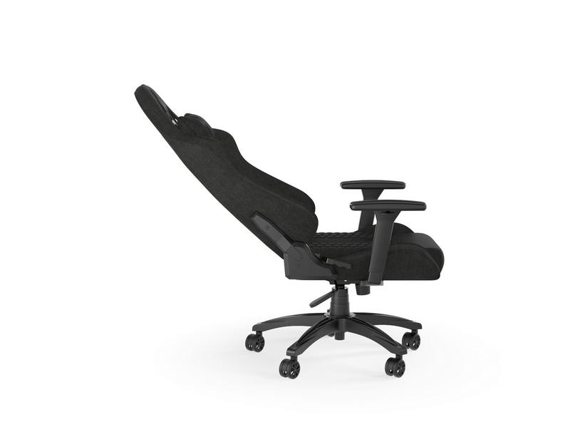 Corsair TC100 Relaxed Fabric Gaming Stuhl - Schwarz - Stoff - Bis zu 120 kg