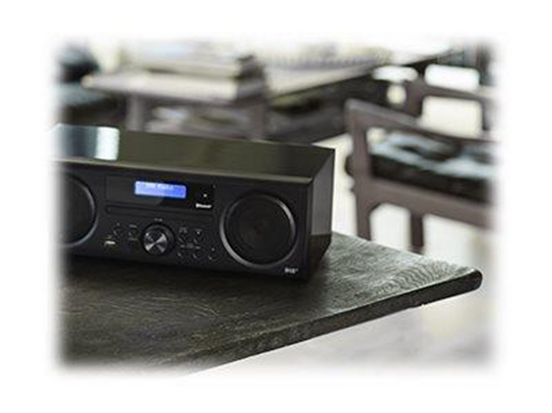 Scansonic DA310 DAB+ m. CD &Bluetooth - DAB/DAB+/FM - Black