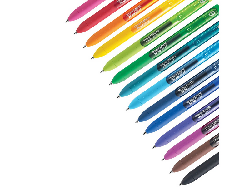 Paper Mate InkJoy Gelstifte | mittlere Spitze (0,7mm) | sortierte Farben | 14