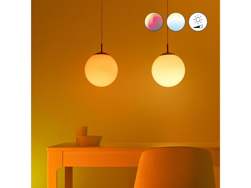 WiZ Color A60 E27 Smart LED Bulb 3-pack - RGB/16 Million colors + Dimmable