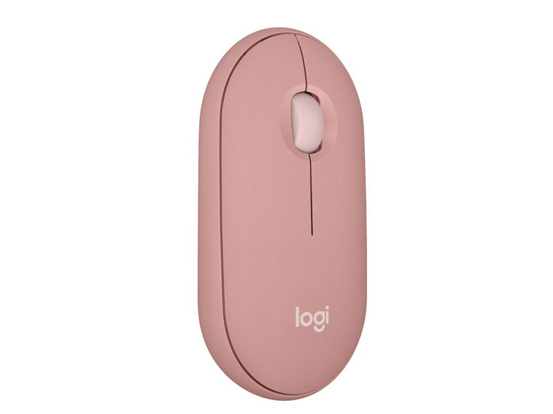 Logitech Pebble Mouse 2 M350s Wireless - Tonal Rose - Maus (Rot)