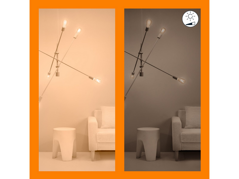 WiZ C37 E14 Smart Candle Bulb 3-pack - Dimmable warm-to-cold White LED