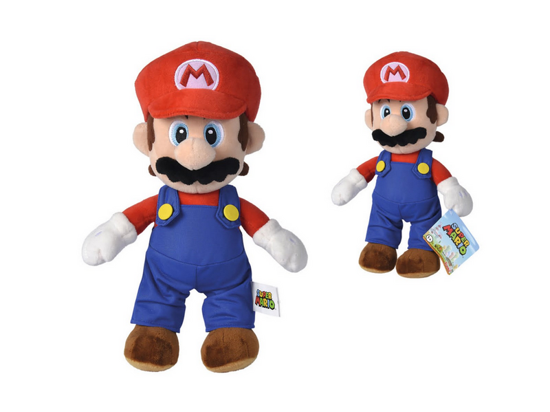 Simba - SuMa Mario Plush 30cm - Teddybär & Kuscheltier