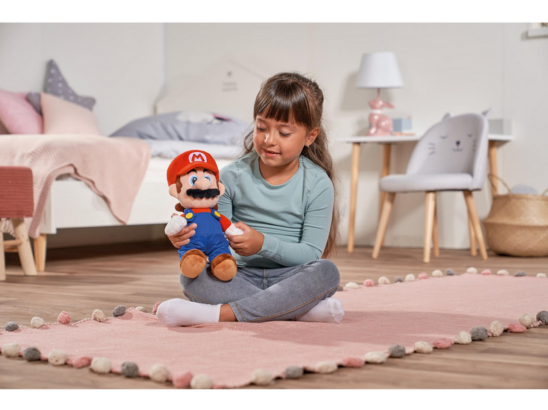 Simba - SuMa Mario Plush 30cm - Teddybär & Kuscheltier