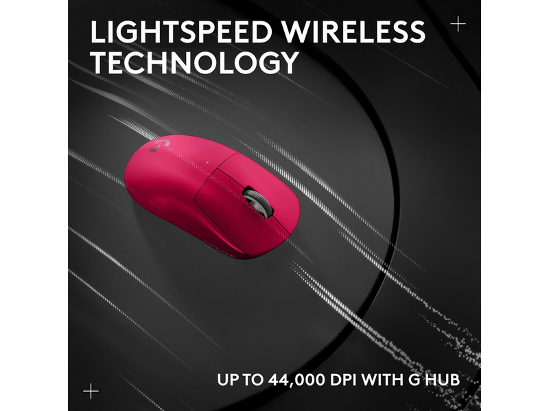 Logitech G PRO X SUPERLIGHT 2 - Gaming Maus (Magenta)