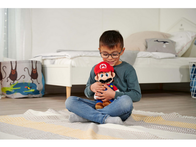 Simba - SuMa Mario Plush 30cm - Teddybär & Kuscheltier