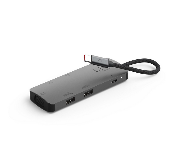 LINQ 7-in-1 Multiport Adapter Triple 4K MST (with PD)