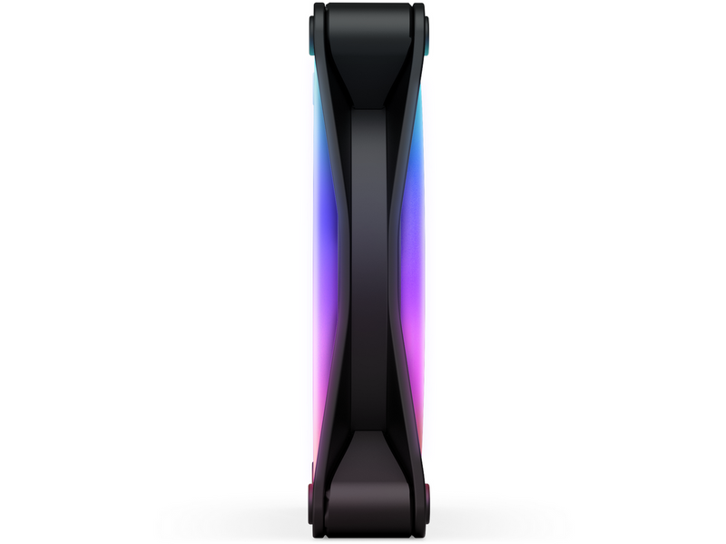 NZXT F120 RGB DUO - Black - Gehäuselüfter - 120mm - Schwarz mit RGB LED - 29 dBA