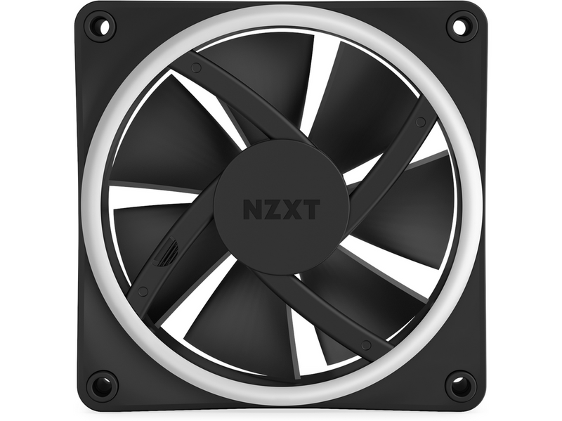 NZXT F120 RGB DUO 3-pack & RGB Controller - Black - Gehäuselüfter - 120mm -