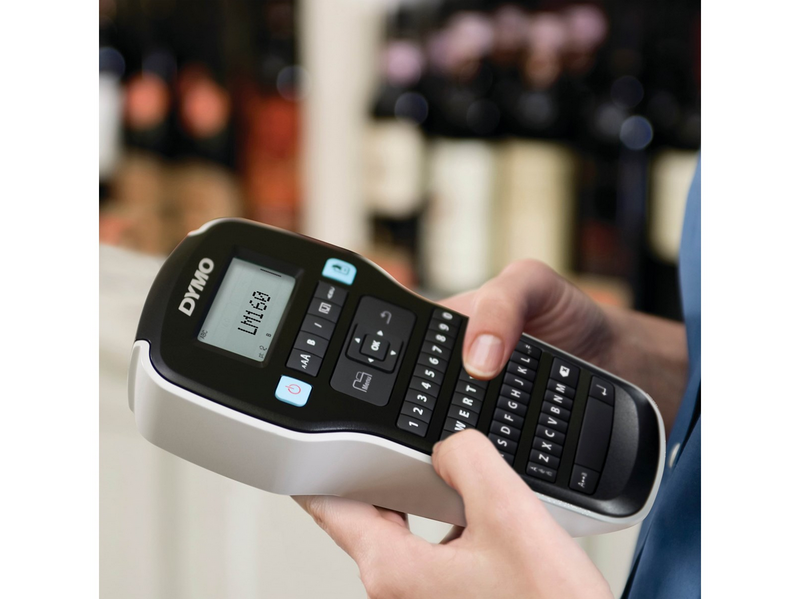DYMO LabelManager 160 Etikettendrucker-Starterkit | mit 3 Rollen Dymo D1 Label
