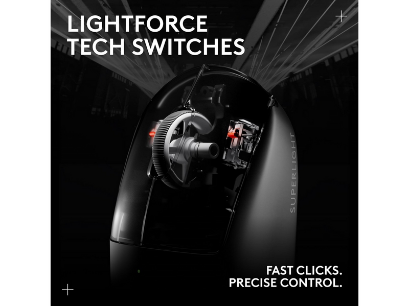Logitech G PRO X SUPERLIGHT 2 - Gaming Maus (Weiß)
