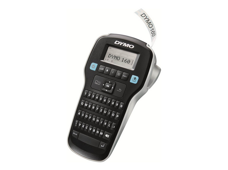 DYMO LabelManager 160 Etikettendrucker-Starterkit | mit 3 Rollen Dymo D1 Label