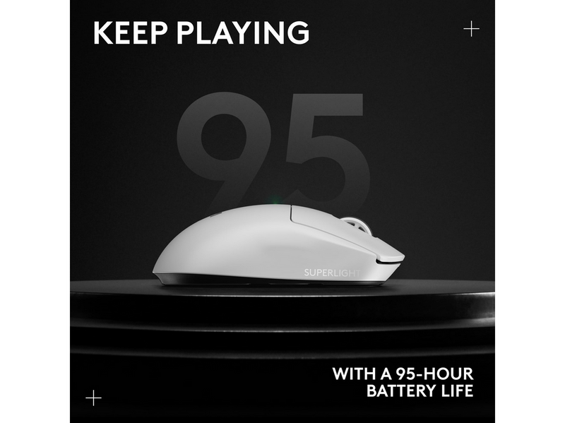 Logitech G PRO X SUPERLIGHT 2 - Gaming Maus (Weiß)