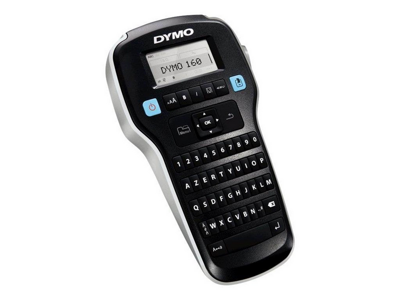 DYMO LabelManager 160 Etikettendrucker-Starterkit | mit 3 Rollen Dymo D1 Label