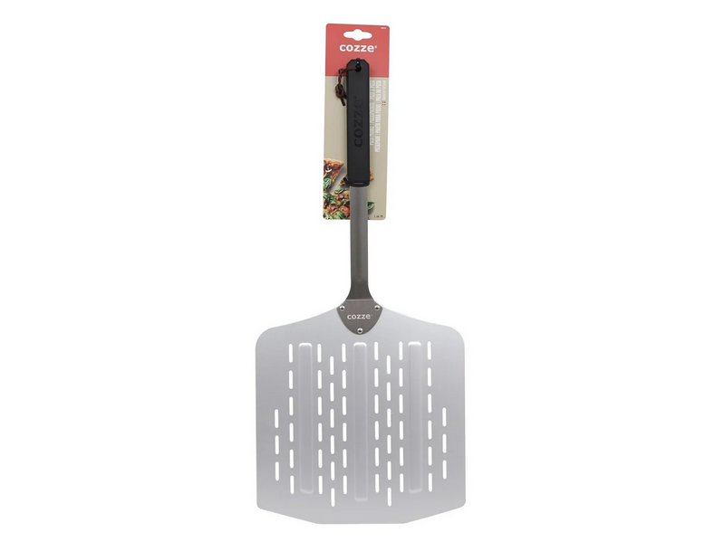 cozze ® leichter Pizzaspachtel mit Löchern 66 x 30 x 30 cm Aluminium