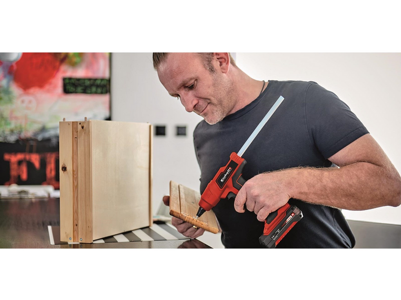 Einhell Cordless Hot Glue Gun TE-CG 18 Li - Solo