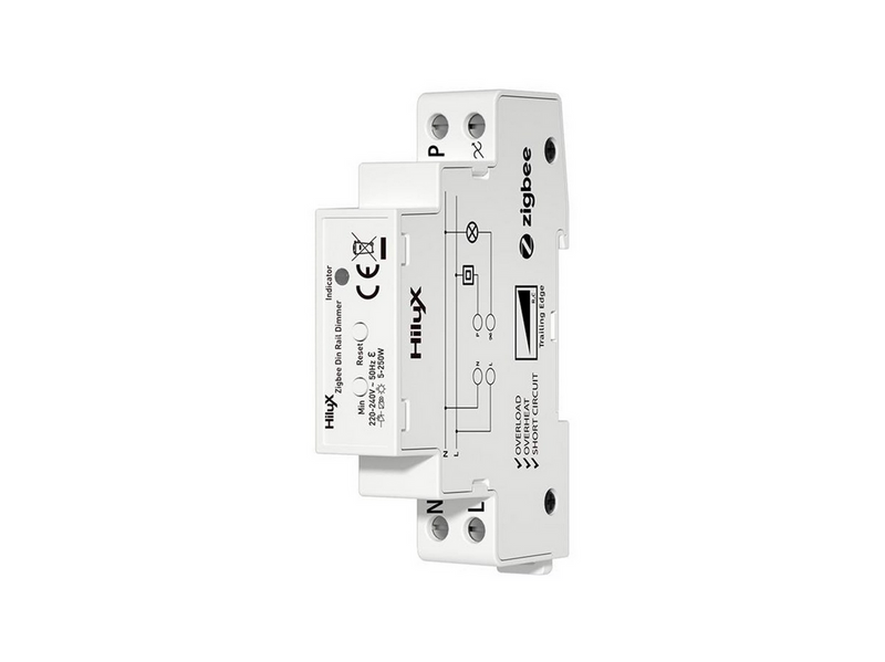 HiluX Zigbee DIN rail dimmer - 250w