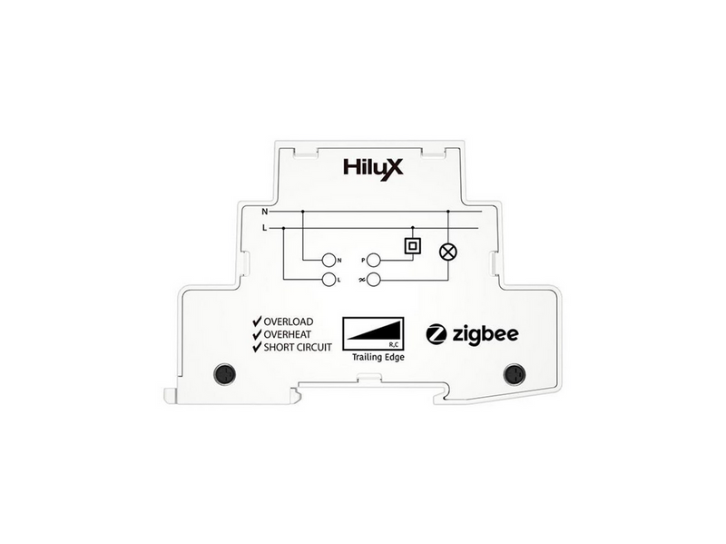 HiluX Zigbee DIN rail dimmer - 250w
