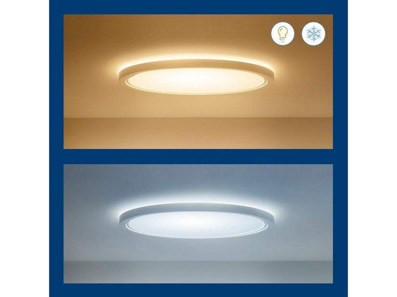 WiZ Super Slim Deckenlampe - 22 W - RGB - weiß