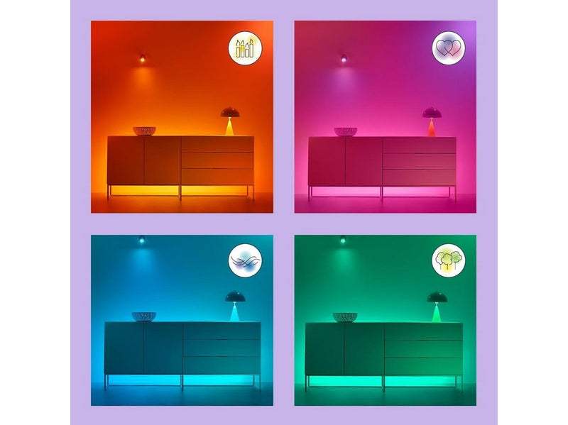 WiZ Super Slim Deckenlampe - 22 W - RGB - weiß