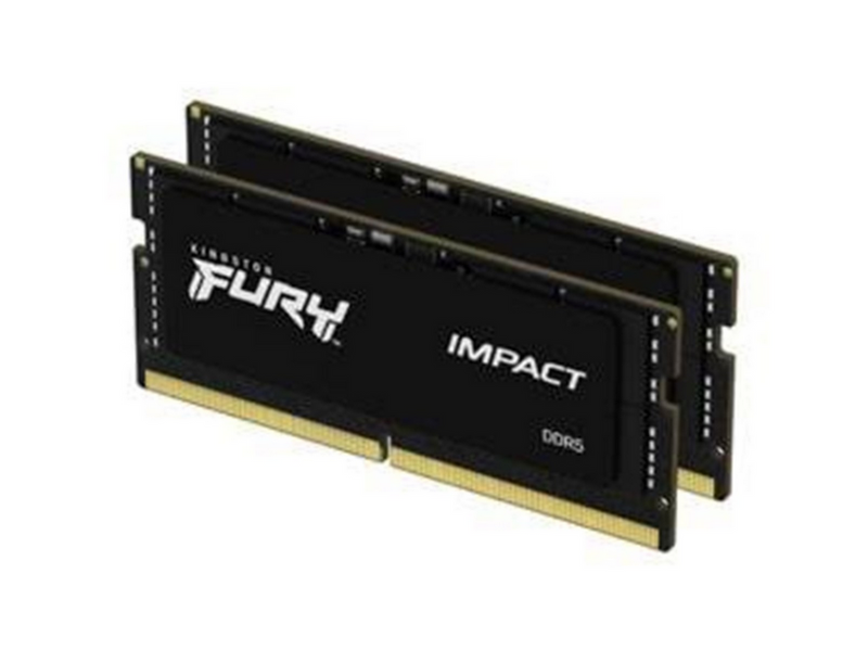 Kingston FURY Impact DDR5-5600 - 32GB - CL40 - Dual Channel (2 pcs) - Schwarz