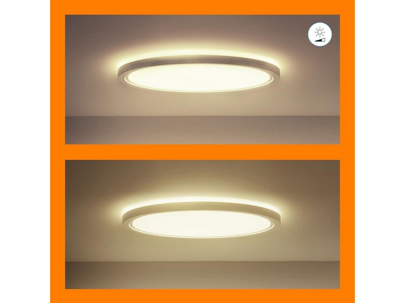 WiZ Super Slim Deckenlampe - 22 W - RGB - weiß