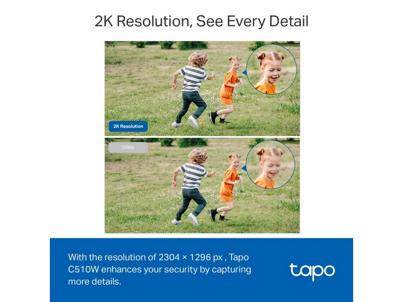 TP-Link Tapo C510W Outdoor Pan/Tilt Security WiFi Camera