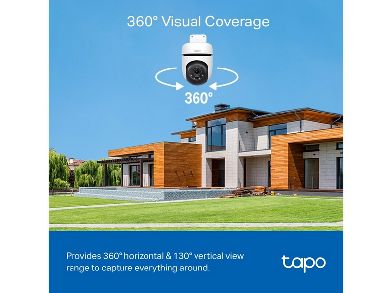 TP-Link Tapo C510W Outdoor Pan/Tilt Security WiFi Camera
