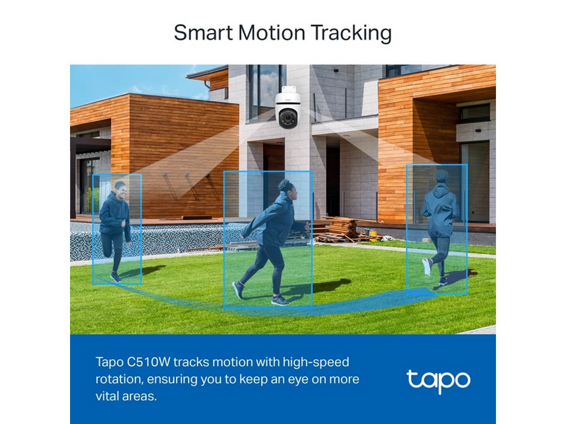 TP-Link Tapo C510W Outdoor Pan/Tilt Security WiFi Camera