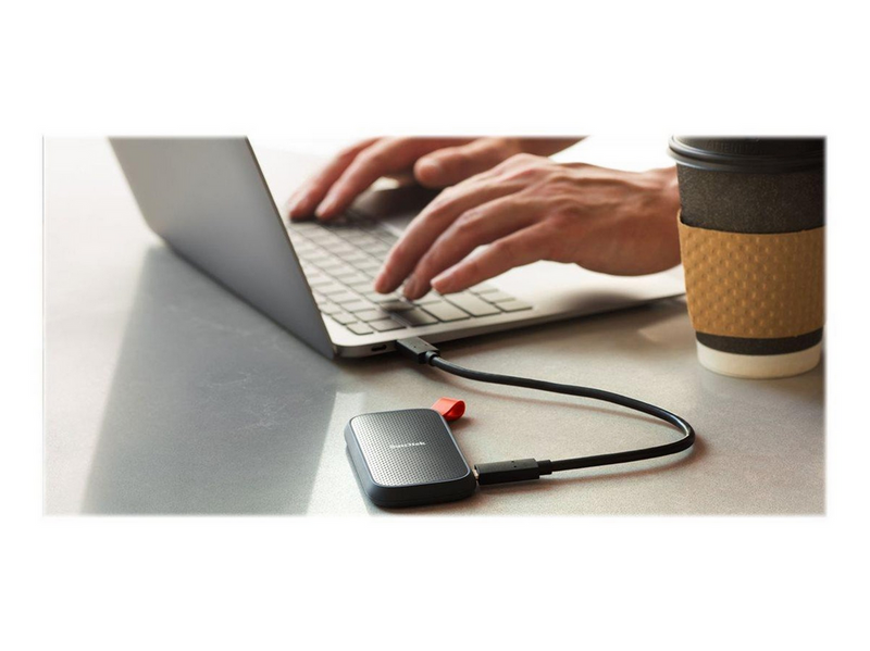 SANDISK Portable SSD - 1TB - Schwarz - Extern SSD - USB 3.2 Gen 2
