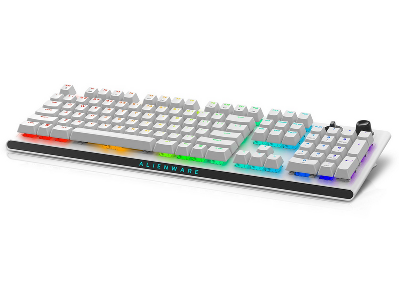 Dell Alienware Tri-Mode AW920K - Gaming Tastatur - Englisch (US) - Weiss