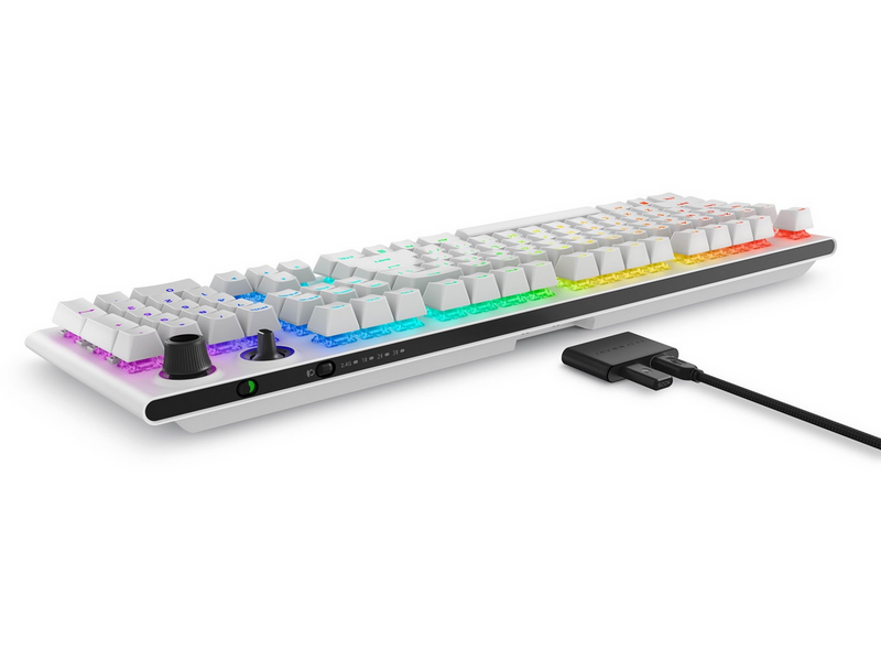 Dell Alienware Tri-Mode AW920K - Gaming Tastatur - Englisch (US) - Weiss