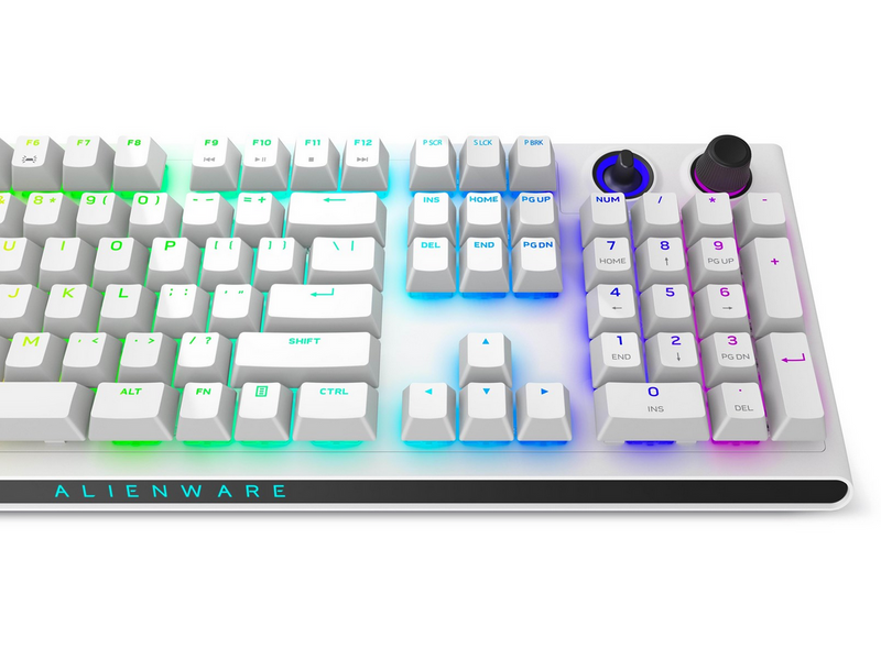 Dell Alienware Tri-Mode AW920K - Gaming Tastatur - Englisch (US) - Weiss