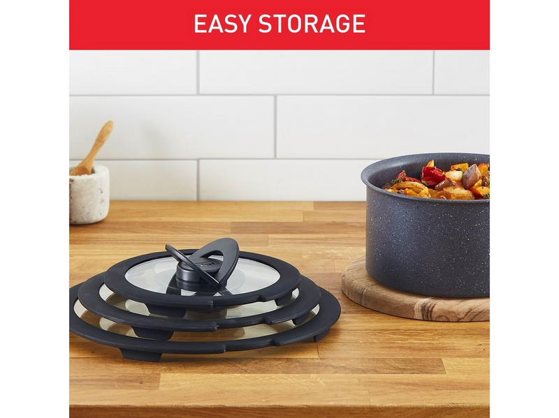 Tefal Ingenio glass lid set 16 / 18 / 20