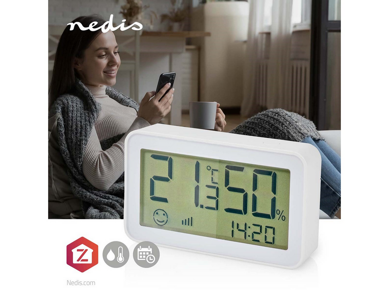 Nedis Smart Climate Sensor Zigbee 3.0
