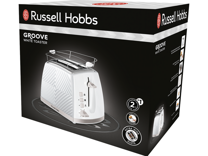 Russell Hobbs Toaster Groove 26391-56 - white