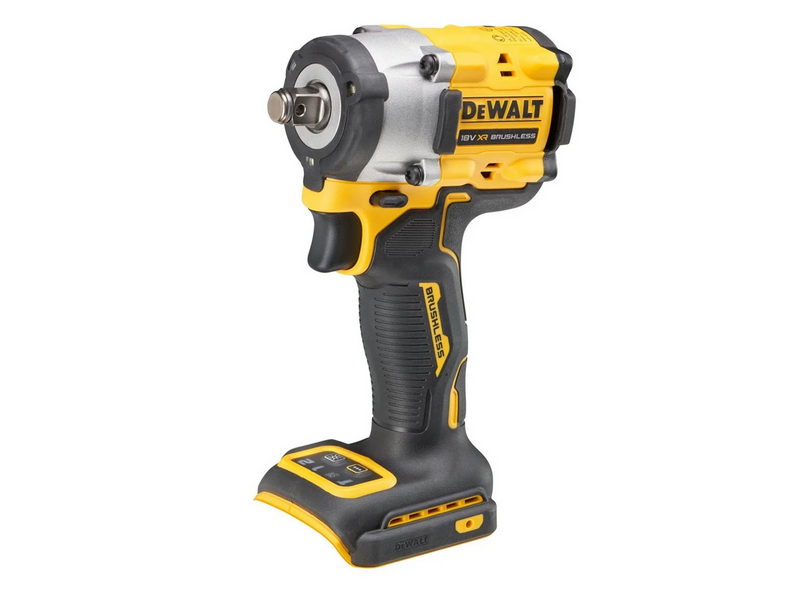 Dewalt 18V XR Brushless 1/2" Hog Ring Compact Impact Wrench - Bare Unit