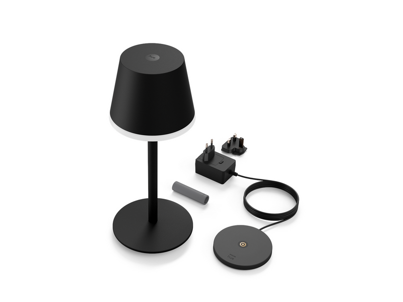 Philips Hue Go Portable Table Lamp Black