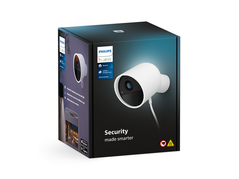 Philips Hue Secure Camera Wired | White 1 pack