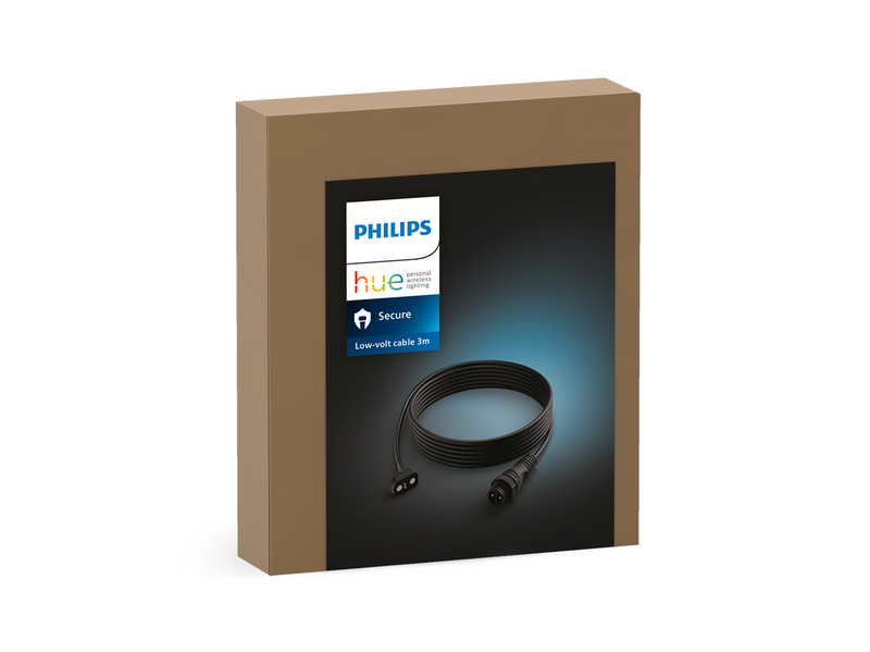 Philips Hue 3m CSA-2DA Cable Black (24v outdoor)