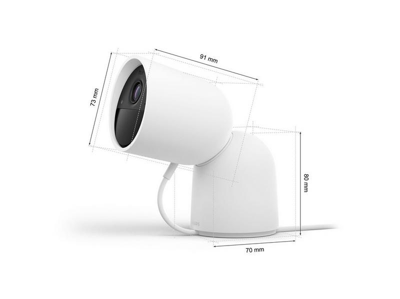 Philips Hue Secure Camera Wired Desktop White