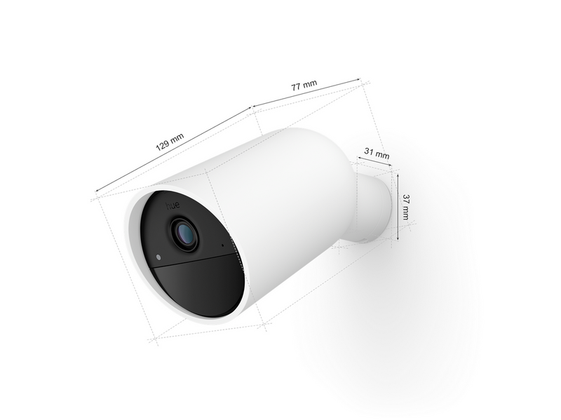 Philips Hue Secure Battery Camera (White)