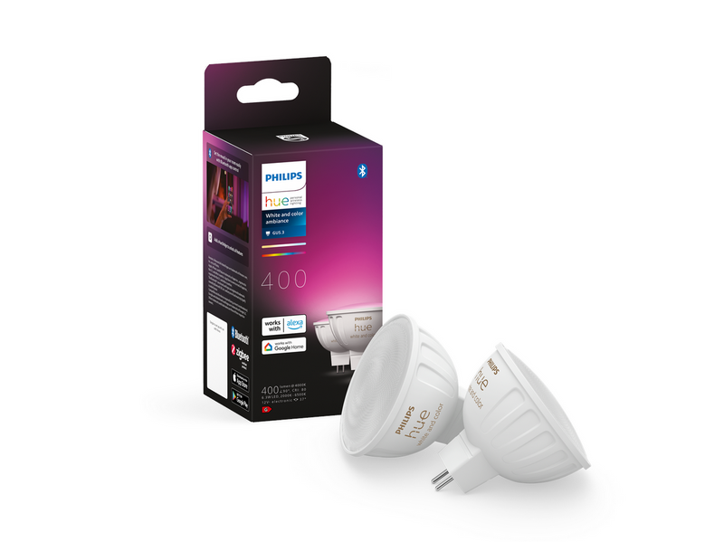 Philips HueWCA 4.7W 12V MR16 2 Pack