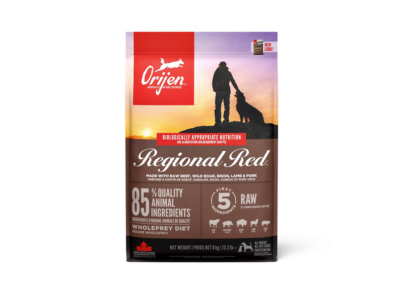 ORIJEN Regional Red Complete Dry Dog Food 6kg