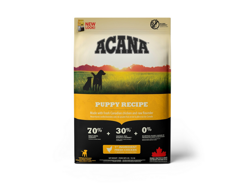 Acana Puppy Recipe Dry Dog Food 11.4kg