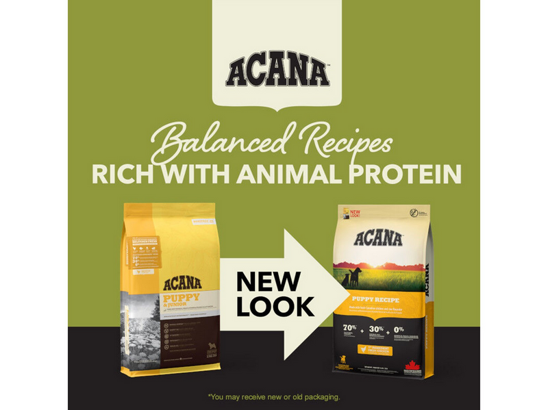 Acana Puppy Recipe Dry Dog Food 11.4kg